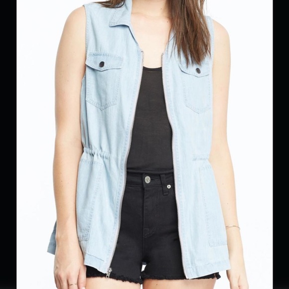 Jack BB Dakota Chambray Vest - Picture 6 of 6